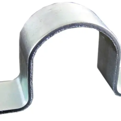 Bride pour tube 2 vis Plica M16 zingué 