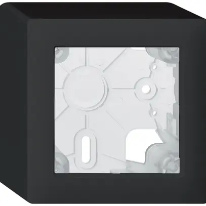 Scatola AP kallysto nero h=54mm 