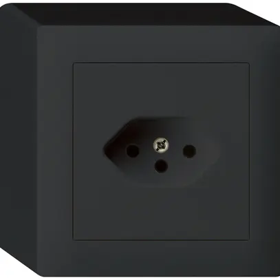 Prise AP kallysto T13 noir avec sécurité enfants 