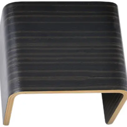 Paralume SLV MANA 12, legno, grigio/marrone 