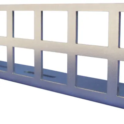 Supporto per modulo Keystone 20-volte vuota per placca perfo. 