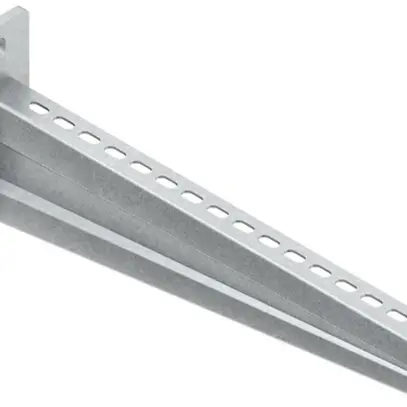 Console murale 630×195mm zinguée à chaud par immersion 