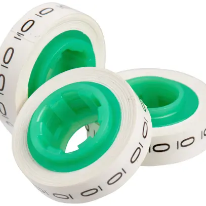 Rotolo di ricambio 3M SDR-0 per marcatore di cavi ScotchCode (3 pezzi) 