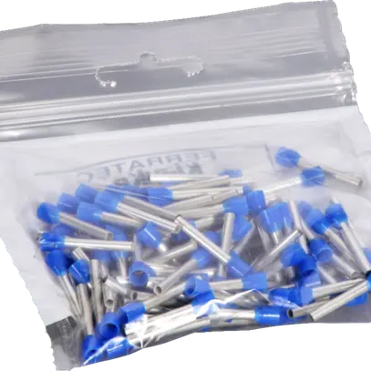 Capocorda Ferratec DIN isolalto 2.5mm²/18mm blu 