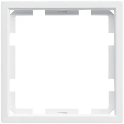 Cadre frontal kallysto KNX Tebis RF blanc 
