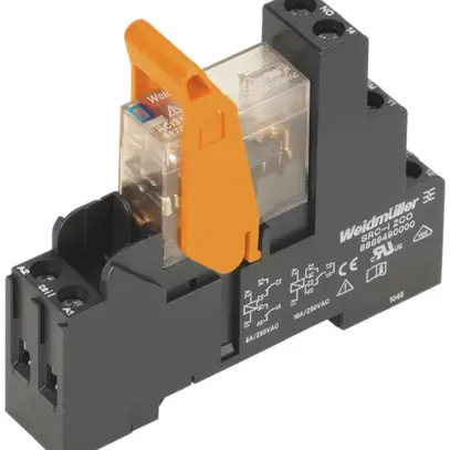 Accoppiatori relè RIDERSERIES RCI 24VDC LED verde 1C 250VAC 16A conness.a vite 
