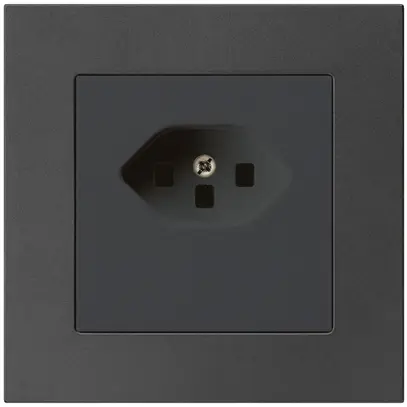 Prise ENC kallysto.pro T23 noir bornes à vis 