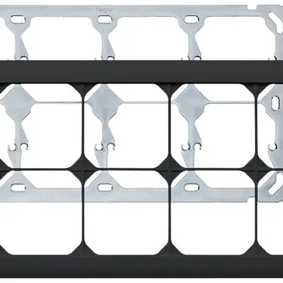Intestazione INC kallysto.line 2×4 nero orizzontale 