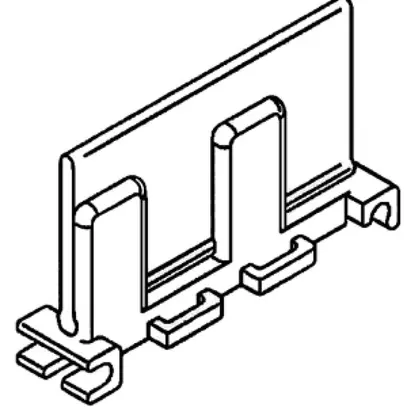 Boulon de séparation Lanz 60mm à enficher 