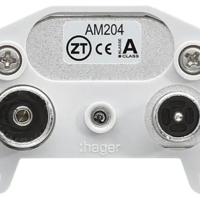 Intérieur pour prise antenne Hager R/TV montage E 4dB 2GHz 