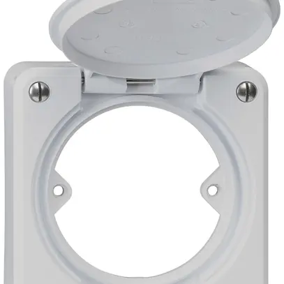 Partie supérieure robusto avec clapet gris 2-points avec disque de réduc. 