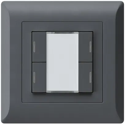 Tasto INC kallysto.line KNX 4×LED RGB s/e-link antracite 
