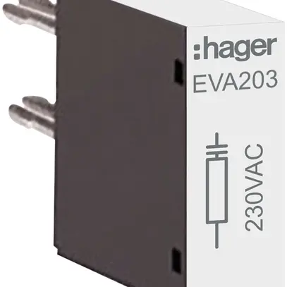 Modulo RC Hager 230VAC per fusibili EV040…EV095, EVN063…EVN200 