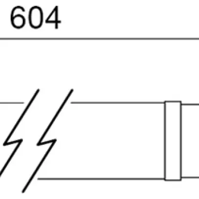 Tube LED Sylvania ToLEDo NEOS G13 6.6W 900lm 4000K 590mm opalin 