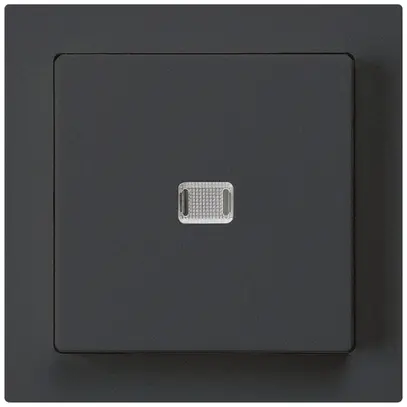Interruttore pulsante luminoso INC kallysto 3/1P nero 