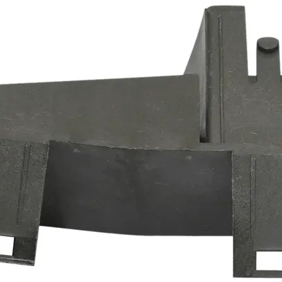 Adattatore Duo-Feed WISI OF90B per 2×LNB OA98B, 6°, grigio/marrone 