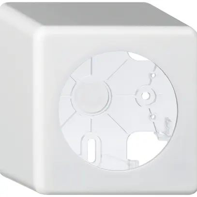 Boîtier AP basico blanc h=64mm Ø58mm 