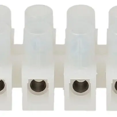 Barrette de bornes Adels-Contact 12P 0.5…4mm² 24A 450V blanc 