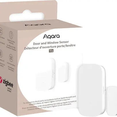 Rilevatore di apertura RF Aqara DW-S03D Zigbee 41×22×11mm bianco 