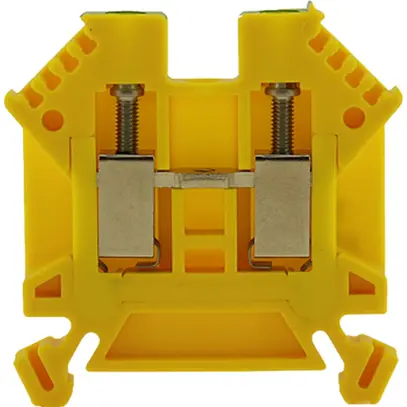 Borne de passage joignable WZ 0.5…4mm² 32A 1000V vis 2×1 rail DIN 35mm vt-jn 