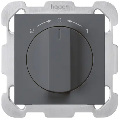 Contact pivotant ENC 1->0<-2 anthracite kallysto avec manette 