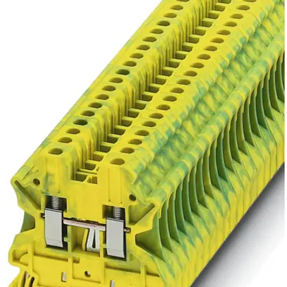 Borne de jonction 0.14…4mm² vert/jaune AWG26…12 