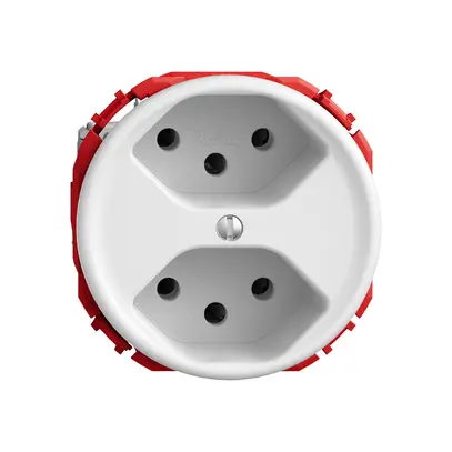 Presa STANDARDdue SNAPFIX® 2×T13 bi 