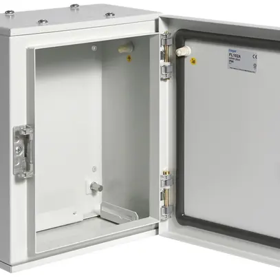 Coffret AP Hager Orion.Plus acier 250×300×160mm IP65 SKI panneton double grc 