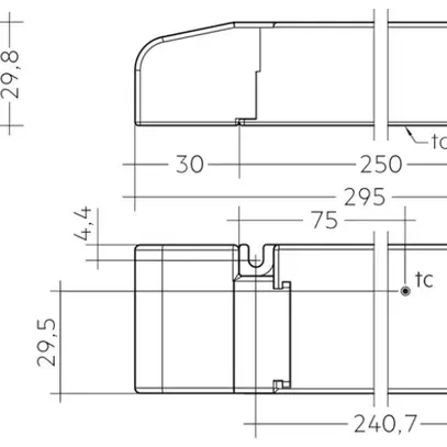 Alimentation LED Tridonic 30…100W 24V 1250…4167mA VAR 