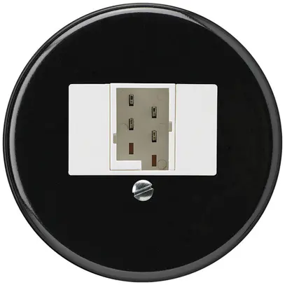 Insert pour boîte ENC basico 1×TT83 noir 