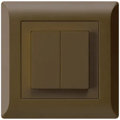 Interruttore INC kallysto.line 1/3+3/1P marrone 