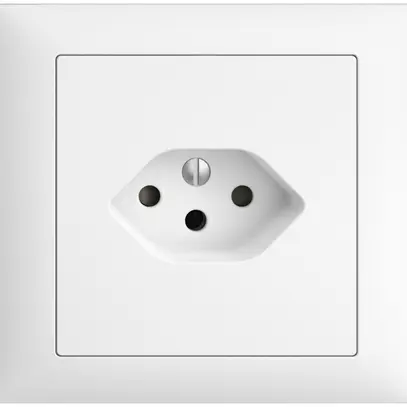 Presa INS EDIZIOdue T13 FKE bianco 