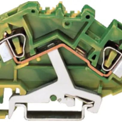 Borne de protection WAGO 6mm² vert/jaune 