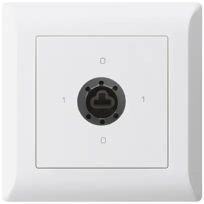 UP-Drehschalter kallysto.line 0/3L weiss für Sicherheitsschloss ohne Zylinder 