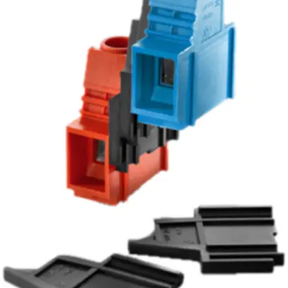 Plaque intermédiaire Weidmüller LPZP 1L orange 