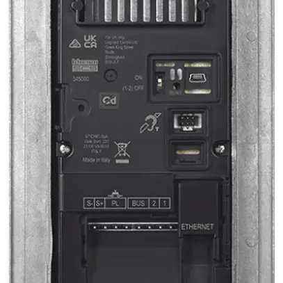 Modulo di controllo accessi LINEA 5000 display di chiamata 18…27VDC nero 