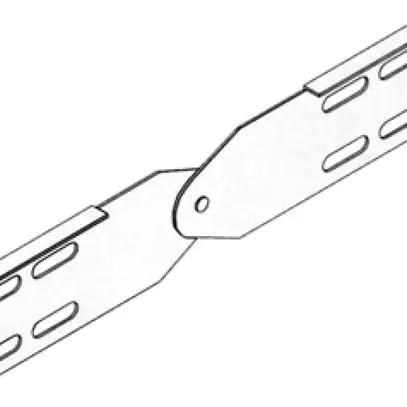 Raccordo articolato Lanz per multicanale a lunga campata 110mm zac 