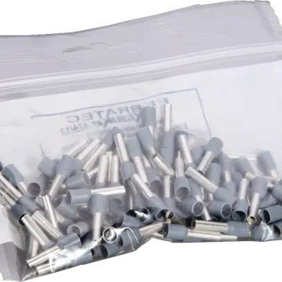 Embout de câble Ferratec DIN is. 4mm²/12mm gris 