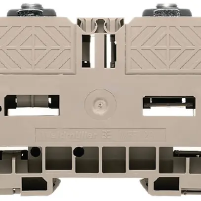 Borne à boulon Weidmüller WFF 120mm² 1000V 269A 2 connex.M10 TS35 beige 