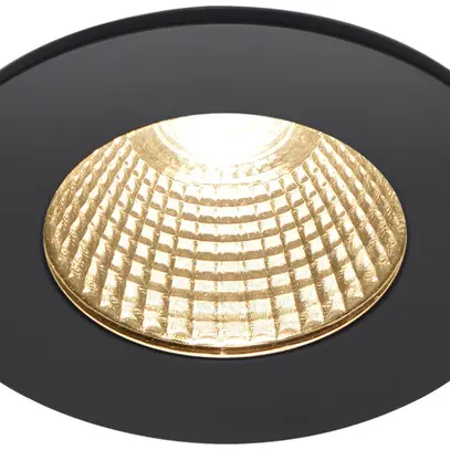 Plafonnier INC LED SLV PATTA-I ROUND 7.3W 440lm 1800…3000K 60mmØINC noir 