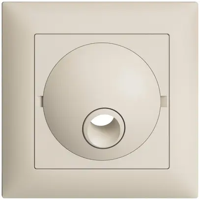 Kit frontal ENC EDIZIOdue crema 88×88mm pour boîte de raccordement 