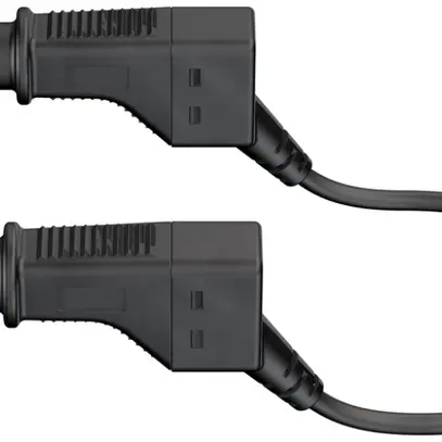 Câble de mesure ELBRO, silicone 1.0mm², 100cm, noir 