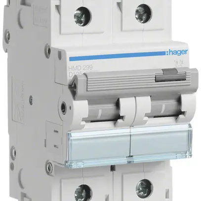 Disjoncteur Hager MCB 2P 230V type D 125A 3UM 