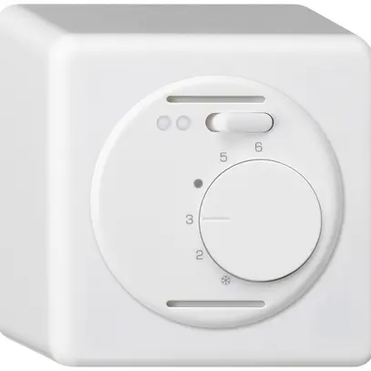 Thermostat d'ambiance AP BASICO blanc pour plancher chauffant 