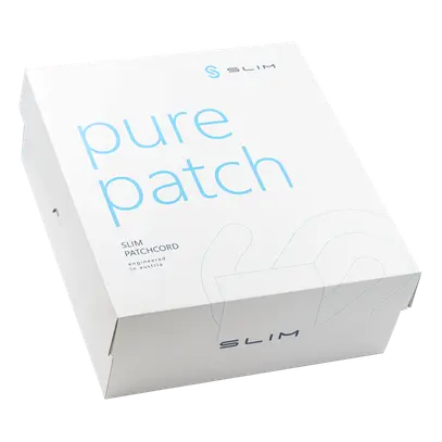 Cavo patch SLIM: 2m, bianco, 60 pezzi  Cat.6A, U/FTP, jack non infrangibile 