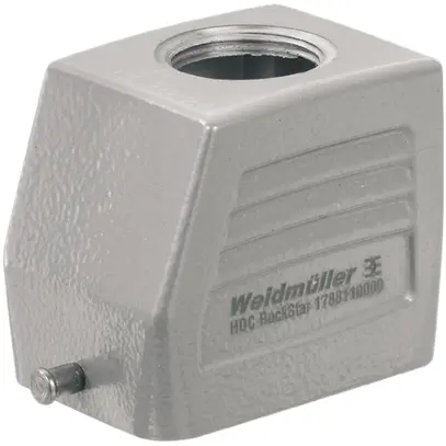 Boîtier pour fiche Weidmüller HDC 06B étrier long.partie inf.grd.3 1×M20 haut 