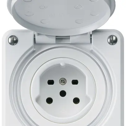 Presa INC robusto tipo 15 bianco 