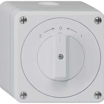 Contatto rotativo AP robusto IP55 grigio invertitore 