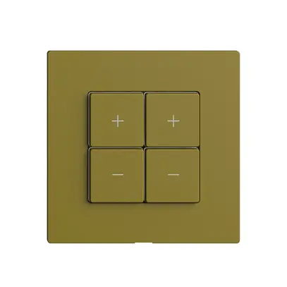 Stazione secondaria per dimmer 2c/4t WLAN Edue Wiser olive 