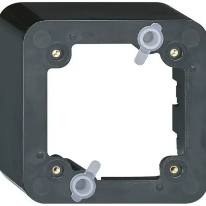 Cadre AP basico 1×1/50mm noir 